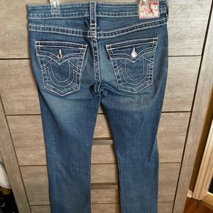 True Religion Super lowrise Swarovski Crystal Jean